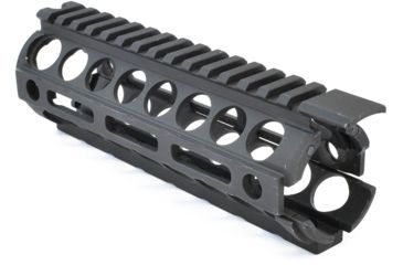 Image of Midwest Industries AR-15/M16 M-Series Two Piece Drop-In M-LOK Handguard, 7 in, Carbine, Black, MI-17M