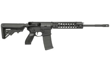 Image of Midwest Industries Extended Free Float Handguard, SIG Sauer 516, 7.25 in, M-LOK, Anodized, Black, MI-516MX