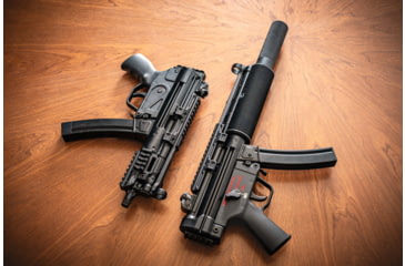 Image of Midwest Industries Gen 2 Top Heckler &amp; Koch MP5 Rifle Rail Mount, Black, MI-MP5TR-G2