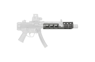 Image of Midwest Industries MP5 M-LOK Suppressor Handguard, Black, MI-MP5-SD
