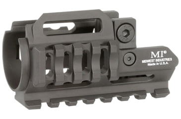 Image of Midwest Industries MP5K Tri-Rail Handguard, Black, MI-MP5K-TRIRAIL