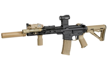 Image of Midwest Industries Night Fighter M-LOK Handguard, Black, 10.5in, MI-NF10.5