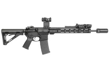 Image of Midwest Industries Night Fighter M-LOK Handguard, Black, 13.5in, MI-NF13.5