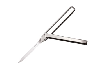 Image of Mikov The Cube Folding Knife, 5.63in Closed, 2.38in Satin 440A Stainless Steel Blade, Stainless Steel Handle, V2203032