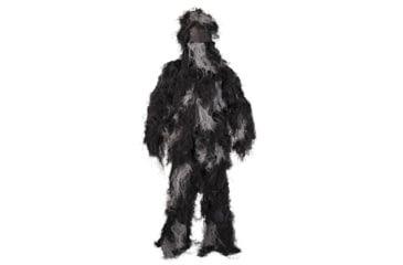 Image of MIL-TEC Fire-Resistant 4-Pc. Ghillie Suit, Night Camo, Extra Large/2XL, 11961880-003