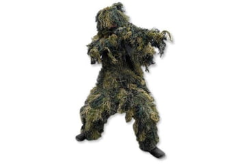 Image of MIL-TEC Ghillie Suit, Woodland Camo, Medium/Large, 11962020-002