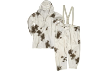 Image of MIL-TEC Poly/Cotton Suit - Men's, Snow Camo, Medium, 11972000-903
