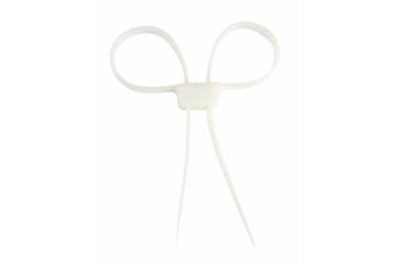 Image of MIL-TEC Plastic Hand Cuffs, Clear/White, 16204100