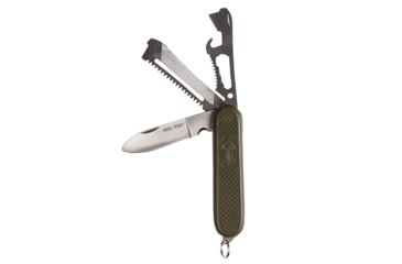 Image of MIL-TEC Spanish Assisted Opening Folding Knife, 3in, Stainless Steel, OD Plastic, 15340000