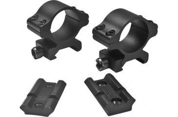Image of Millett Angle-Loc Combo Base &amp; Rings, 1in Medium, Matte, Savage 110, Detachable, Clam