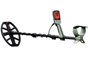 Image of Minelab X-Terra Pro Metal Detector, Black/Green, Adjustable, 3707-0001