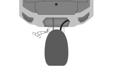 Image of Minn-Kota Raptor Jack Plate Adapter Bracket - Port - 2in Setback - 4in Rise - White, 1810366