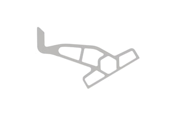 Image of Minn-Kota Raptor Jack Plate Adapter Bracket - Starboard - 2in Setback - 4in Rise - White, 1810365