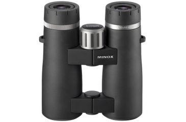 Image of Demo,Minox Comfort Bridge BL HD 10x44 BR Full Size Waterproof Binocular, Black 62049