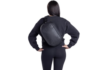 Image of Mission First Tactical Achro Sling Bag, Black, B2-SL-BL