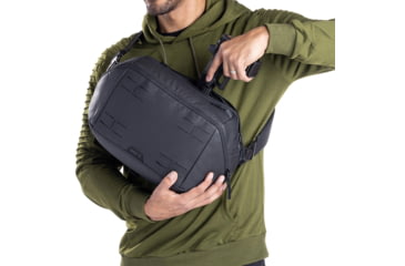 Image of Mission First Tactical Achro Sling Bag, Black, B2-SL-BL