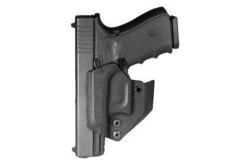 Image of Mission First Tactical Minimalist IWB Holster, Glock 17/19/22/23/26/27/33/34, Ambidextrous, Black, H2GL940AIWBM