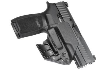 Image of Mission First Tactical Minimalist IWB Holster, SIG Sauer P320, Ambidextrous, Black, H2SG320AIWBM