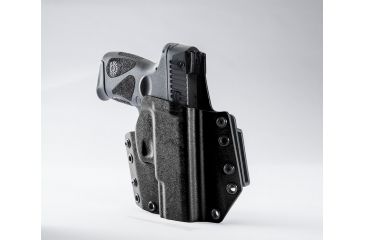 Image of Mission First Tactical OWB Holster, Black, Taurus PT111/PT140 Millenium G2, HTPT111SOWB-BL