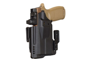 Image of Mission First Tactical Pro Kydex IWB Light Holster, Sig P320 X Carry w/TLR7 A, Ambidextrous, Black, H5-SIG-9-WL-7