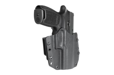 Image of Mission First Tactical Sig Sauer P320 Compact Size/Carry OWB Holster, Right Hand, Black, HSIG320COWB-BL