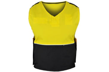 Image of MOCEAN Classic 2-Tone External Vest Carrier, Red/Black, Large, 0568-RED-BLK-L
