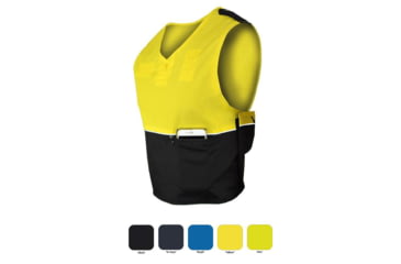 Image of MOCEAN Classic 2-Tone External Vest Carrier, Red/Black, Large, 0568-RED-BLK-L