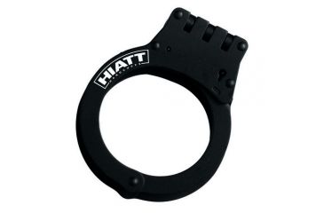 Image of Monadnock Cuff Oversized Hinge Handcuffs Black - 2055-H
