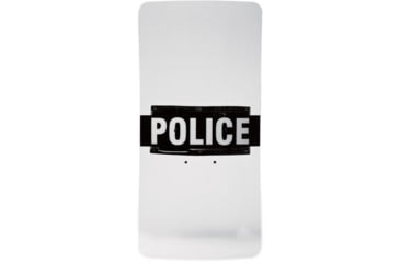 Image of Peacekeeper Clear Riot Shield w/ Custom-Molded Ambidextrous Handle, 20 X 36