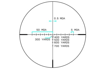 Image of Monstrum Banshee ED 1-8x24mm LPVO 30mm Tube Rifle Scope w/ Offset Scope Mount, Second Focal Plane