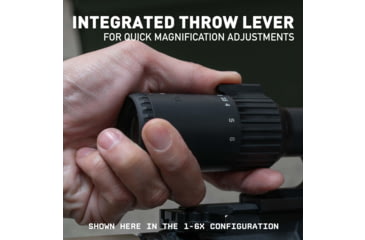 Image of Monstrum Banshee ED 1-8x24mm LPVO 30mm Tube Rifle Scope w/ Offset Scope Mount, Second Focal Plane