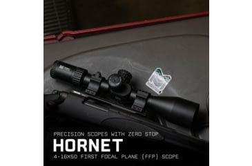 Image of Monstrum Hornet 4-16x50mm 30mm Tube Rifle Scope, First Focal Plane