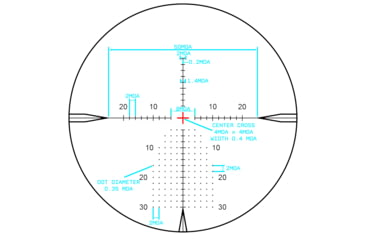 Image of Monstrum Hornet 4-16x50mm 30mm Tube Rifle Scope, First Focal Plane