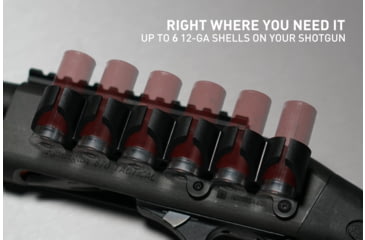 Image of Monstrum Mossberg 12-Gauge Shotgun Side Saddle Shell Carrier