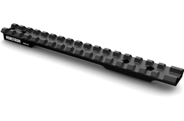 Image of Monstrum Remington 700 Long Action 17-Slot Picatinny Rail, 0 MOA, Black, RM153