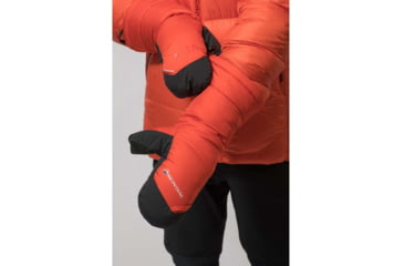 Image of Montane Alpine 850 Down Mitt, Firefly Orange, Small, GA8DMFIRB08
