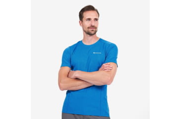 Image of Montane Dart T-Shirt - Mens, Electric Blue, Large, MDRTSELEN12