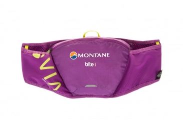 Image of Montane Via Bite 1 Hydration Belt-Dahlia/Laser Green-One Size