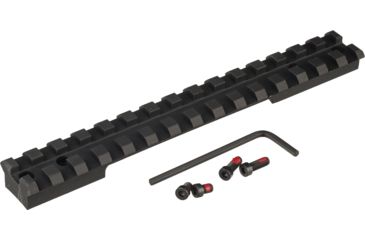 Image of Mossberg 96206 Scope Base For Mossberg MVP 7.62 NATO Picatinny Style Blued Finis