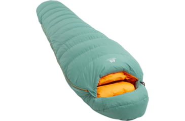 Image of Mountain Equipment Glacier 450 Sleeping Bag, Left Zip - Womens, Sage, Regular, ME-007345 Sage-LZ-Reg