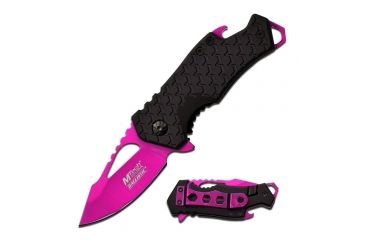 Image of Mtech Folding Blade, 2.75in, Stainless Steel Blade, Black Nylon Fiber Handle MT-A882PK