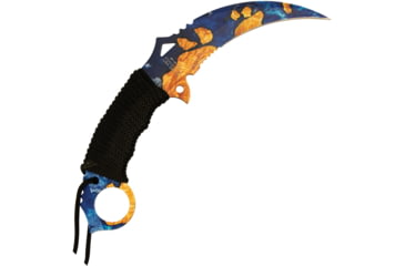 Image of Mtech Karambit Fixed Blade Blue