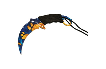 Image of Mtech Karambit Fixed Blade Blue