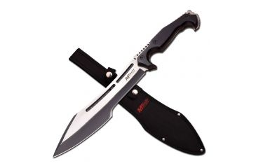 Image of Mtech Machete, 9.75in, Stainless Steel Blade, Black Pakkawood Handle MT-20-72
