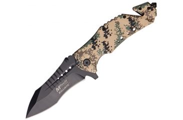 Image of Mtech Rescue Linerlock A/O, Camo, Knife MTA845DM
