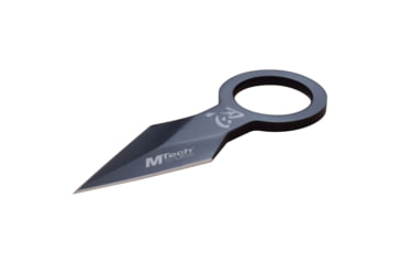 Image of Mtech Spear Point Fixed Blade Knife w/Bead Chain, 1.75 in, 3Cr13 Stainless Steel Stainless Steel, Black, MT-20-92BK