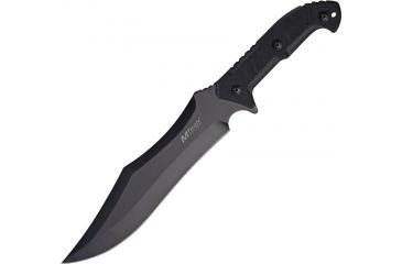 Image of MTech Tactical Fixed Blade Knife,8.5in,Clip Blade,Textured Black G-10 Handle MT2039