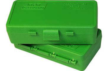 Image of MTM 50 Round 45ACP/10MM Green Ammo Box P504510