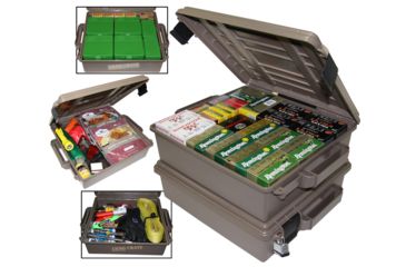 Image of MTM Ammo Crate 4.5 deep, Dk Earth, large ACR5-72