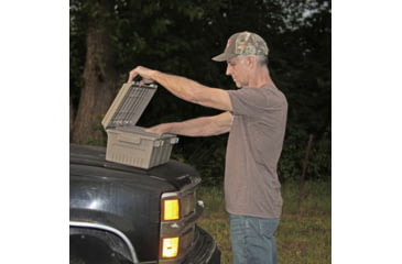 Image of MTM Ammo Crate Devided Utility Box, Dark Earth, ACDC30